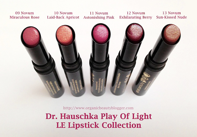 Dr Hauschka Play Of Light Le Lipsticks Organic Beauty Blogger