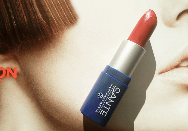 Sante Organic Lipstick Deep Red