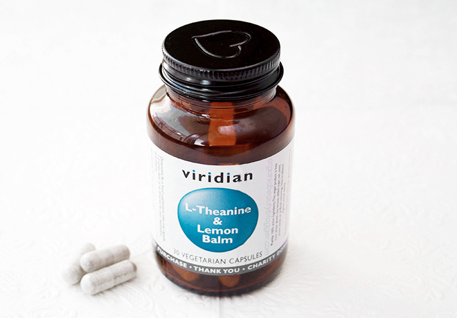 Viridian L-Theanine Lemon Balm Natural Supplement
