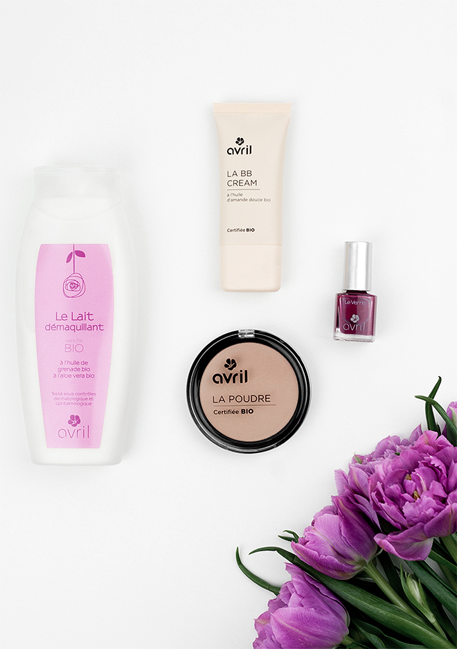 Avril Beaute Organic Skincare and Makeup Items