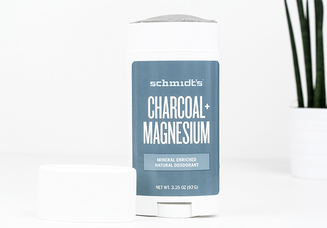 Schmidts Charcoal Magnesium Vegan Deodorant