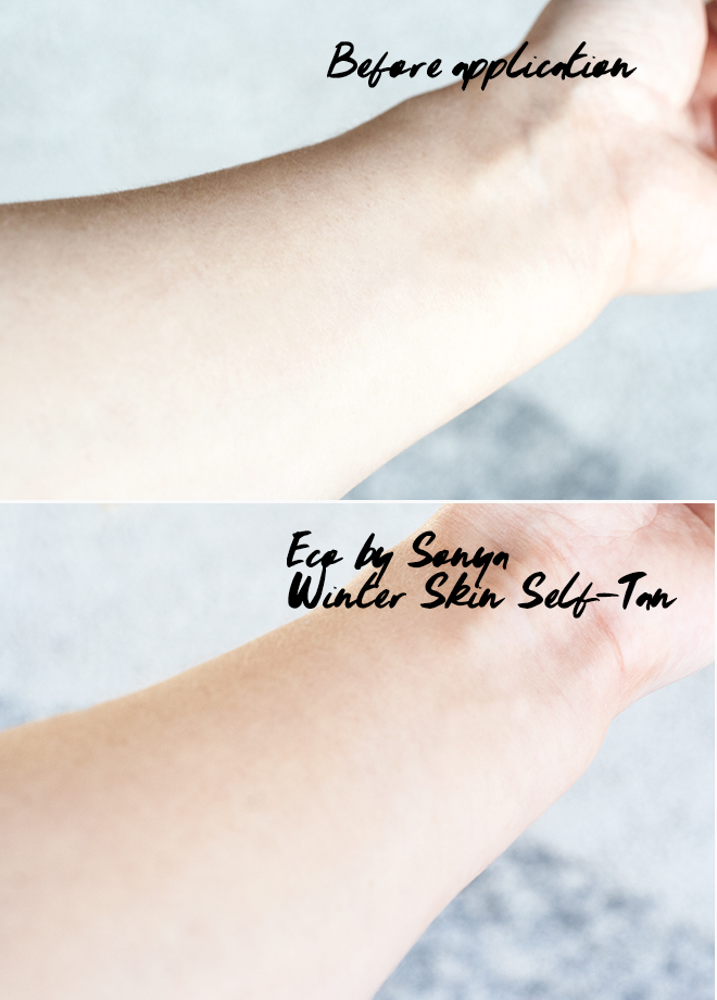 Eco By Sonya Winter Skin Sel Tan Swatches