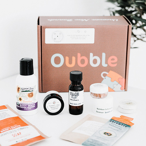 Oubble Skincare Box