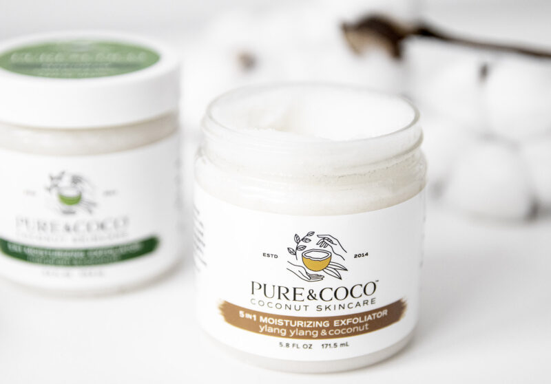 Pure & Coco 5 in 1 Moisturizing Exfoliators Review - Organic Beauty Blogger