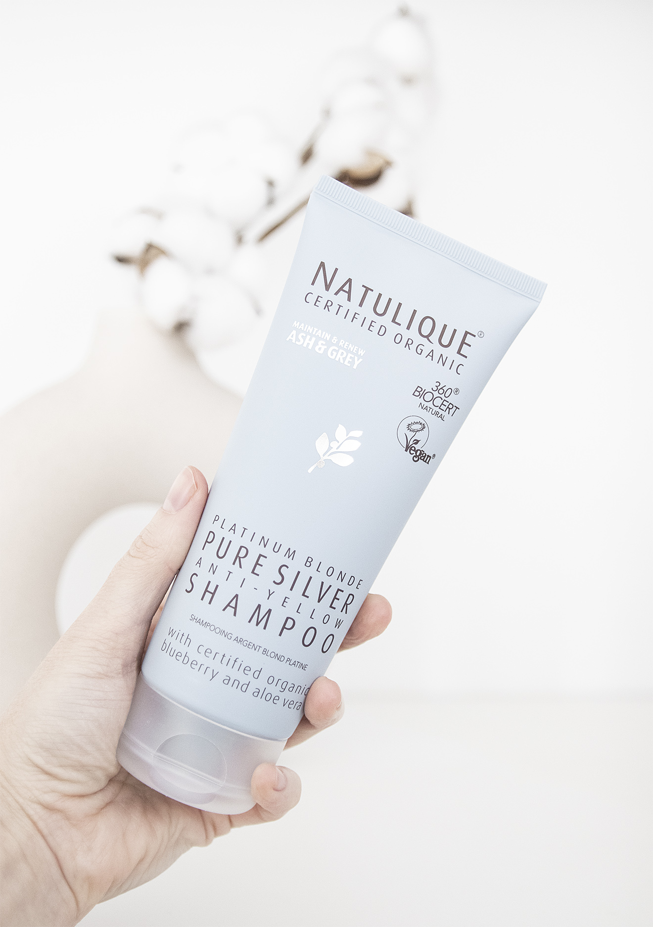 Natulique Certified Organic Pure Silver Platinum Blonde Shampoo